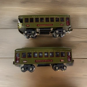 Lionel O-Gauge Prewar 610 612 Passenger Cars Excellent Condition” - Picture 1 of 2