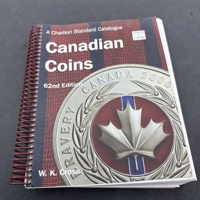 CANADIAN COINS, 62ND EDITION - A CHARLTON STANDARD By W. K. Cross **Excellent** - Image 1 of 4