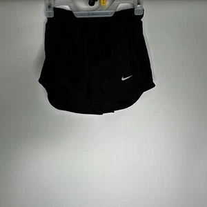 Girls Big Kids Nike Dri Fit Black Running Tempo Shorts - Size Xsmal - Picture 1 of 7