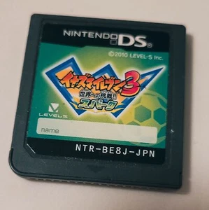 Inazuma Eleven 3 DS Cartridge Only Japanese Authentic Tested USA Seller - Picture 1 of 2