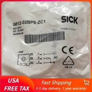 US FREE TAX  SICK IM12-02BPS-ZC1 IM1202BPSZC1 6011971 - Picture 1 of 4