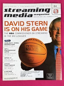 May/June 2001 STREAMING MEDIA Magazine #4 DAVID STERN NBA MPEG-4 Viral Marketing - Bild 1 von 3