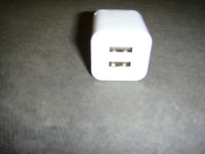 Cargador de CA de pared rápida USB de doble puerto 2.1A para iPad 1.0 otros adaptador universal - Imagen 1 de 3