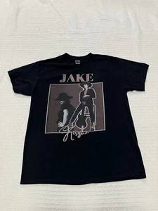 Jake Kiszka Gildan Black Short Sleeve T Shirt Size Large - Picture 1 of 6