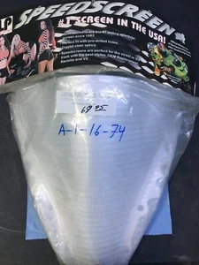 06-07 Yamaha YZFR6 Chrome Windscreen Windshield 101-WS7206CR - Imagen 1 de 3