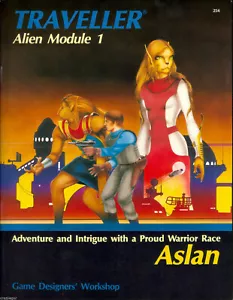 Traveller- Alien Module 1- Aslan - A Proud Warrior Race GDW FS - Picture 1 of 3