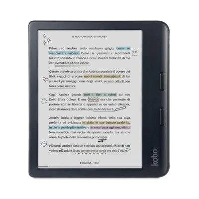 681495009473 Rakuten Kobo Libra Colour e-book reader Touchscreen 32 GB Wi-Fi Bla - Image 1 of 4