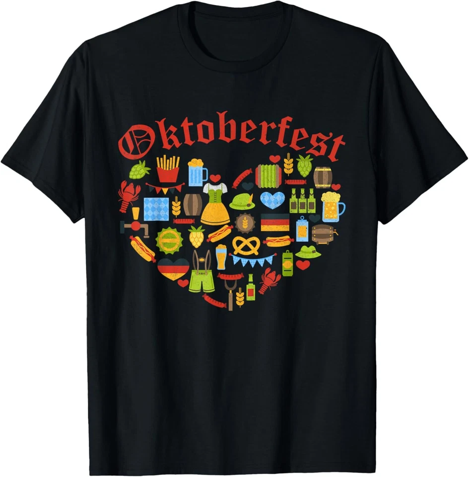 Camiseta Oktoberfest Alemana Bávara Mujer Fiesta de la Cerveza Foto 1 de 1
