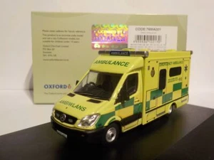 Mercedes Welsh Ambulance, Oxford Diecast 1/76 New Arrival, OXF 76MA001 Hospital. - Picture 1 of 4