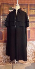 Gentlemans Cloak Mens Victorian or Edwardian Regency Dickensian Cape