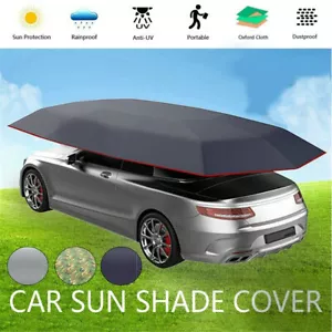 4.9x2.3M New Outdoor Auto Fahrzeug Zelt Auto Regenschirm Sonnenschutz Abdeckung - Bild 1 von 11