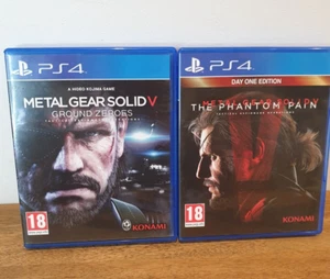 Metal Gear Solid V: The Phantom Pain - Day 1 Edition and Ground Zeroes (PS4) - Picture 1 of 8