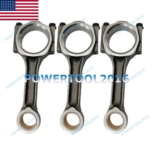 New 3 pcs Connecting Rod for Yanmar 3TNV82 3TNV82A 3TNE82 3D82AE Engine Komatsu - Foto 1 di 6