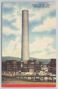 Postkarte Anaconda Montana The Big Stack - Bild 1 von 2