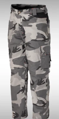 PANTALONE DA LAVORO NEW ZIP MIMETICO ISSA 8029N - Immagine 1 di 2