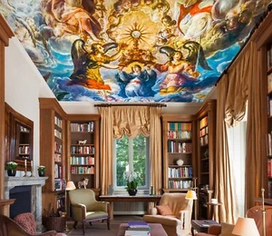 3D Painting G3783 Ceiling WallPaper Murals Wall Print Decal Deco Erin 2023 - Picture 1 of 5