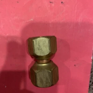 Lot Of 2 1/2” OD FemaleX Fem Flare (Swivel) Coupling Union Propane Refrigeration - Picture 1 of 5