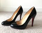 Christian Louboutin Pumps 36.5 patent black stiletto heels