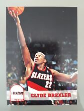 1993-94 NBA Hoops Clyde Drexler #176 Portland Trail Blazers Basketball