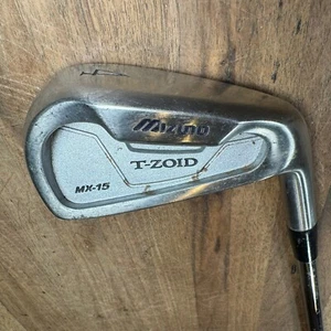 Mizuno MX-15 T-Zoid Single 4 Iron DynaLite Gold Steel S300 Stiff Flex RH - Picture 1 of 15