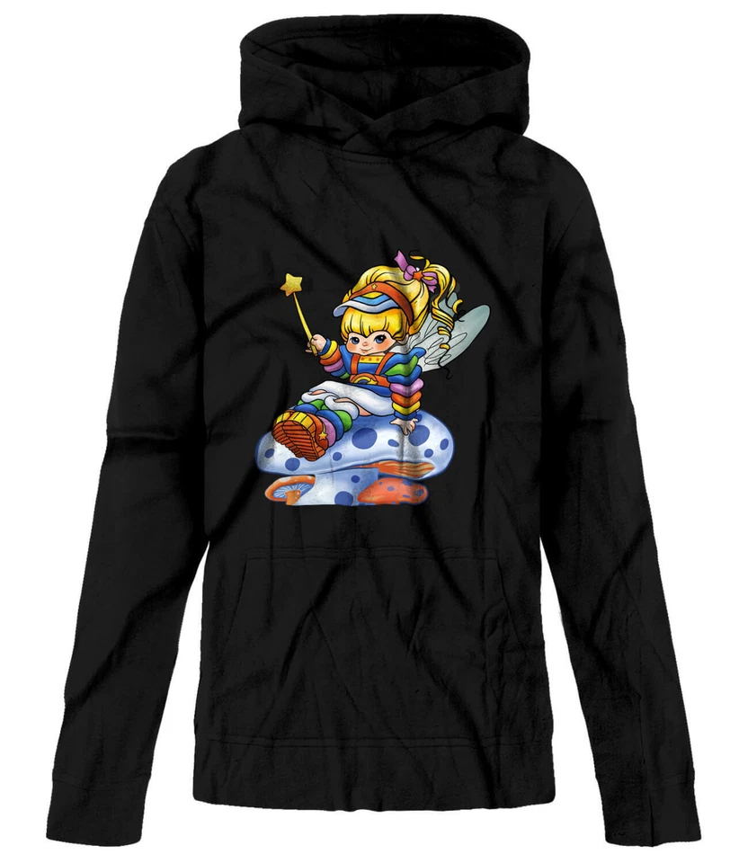 BSW Juvenil Arco Iris Brillante Vintage Años 80 90 DIBUJOS ANIMADOS Sudadera con Capucha Foto 1 de 1