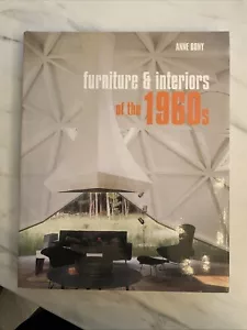 Furniture and Interiors of the 1960s Hardcover Anne Bony - Picture 1 of 8