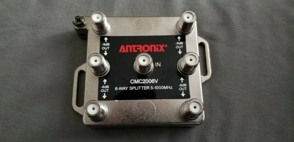 Antronix CMC2006V 6-Way Splitter 5-1000MHz Coaxial Cable New Wholesale Lot of 14 - Image 1 of 4