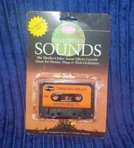 Fun World Vintage HALLOWEEN Thriller Chiller Sound Effect Cassette Tape 30 M - Bild 1 von 1