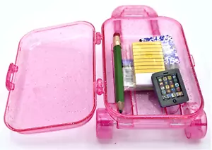 Mini Activity Suitcase Notebook Phone Wellie Wishers American Girl Doll Child - Picture 1 of 6