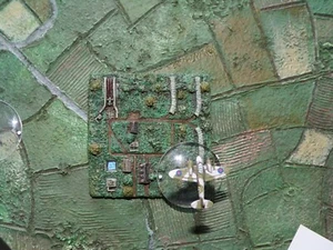 New! Set of 3 Forced perspective V1 LAUNCH SITES for 1/600 Aerial Warfare - Picture 1 of 3