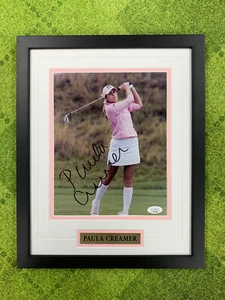 Paula Creamer Signed 8x10 Photo JSA Auto Custom Framed PGA Golf - Picture 1 of 4