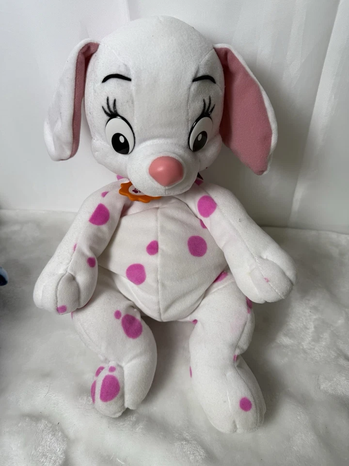 Mattal Disney Vintage 102 Dalmatians Oddball Pink Spots Puppy Plush - Image 1 of 4