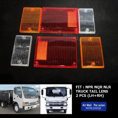 For Isuzu Isuzu Elf Npr Nkr Nhr Nlr Truck Rear Tail Light Universal Lamp Lens - Image 1 of 4