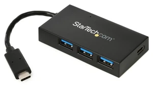 Startech 4-Port USB-C Hub USB-C to 1x USB-C & 3x USB-A - Picture 1 of 7