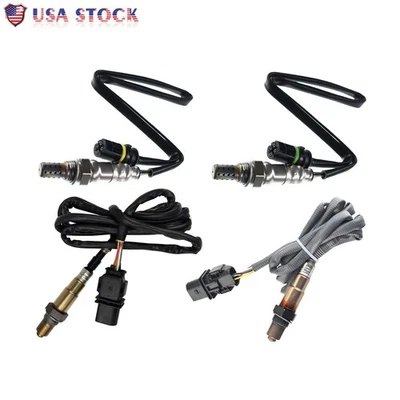 4Pcs O2 Oxygen Sensor Up & Downstream For BMW 128i 135i 323i 325i 328i 335i 528i Foto 1 de 4