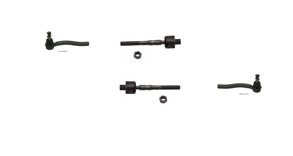 Botas de amarre delanteras interiores y exteriores 6 piezas para Nissan 370Z 2009 2010 2011 2020 Foto 1 de 4