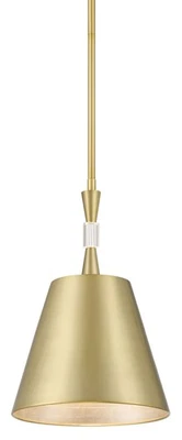 Colgante Metropolitan N7551-695 Baratti 1 Luz 12"W - Latón Foto 1 de 4