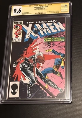 The Uncanny X-Men #201 CGC SS 9.6 Signed By Chris Claremont - Image 1 of 3
