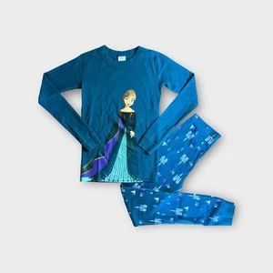 Hanna Andersson x Disney Frozen Anna Castle Organic Pajamas - Picture 1 of 7
