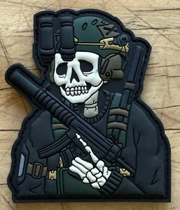 TFD Task Force Doomer “Skeleton MP5 SD” Patch - Picture 1 of 2