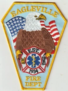 Eagleville TN Fire Department patch ship from Australia - Picture 1 of 1