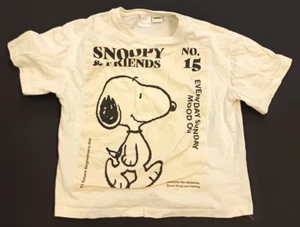 * Zara PEANUTS T-Shirt Gr. 140 9-10 J. TOP Weiß - Bild 1 von 3