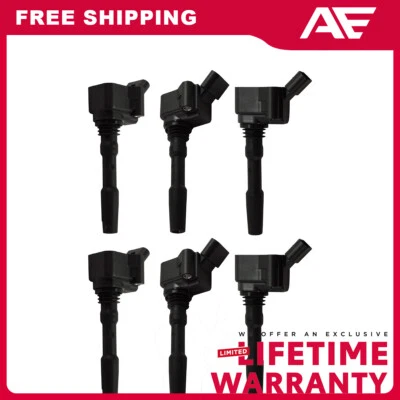 Ignition Coil Kit For 2013-2021 Audi A6 Quattro A3 S4 S5 SQ5 - Image 1 of 4