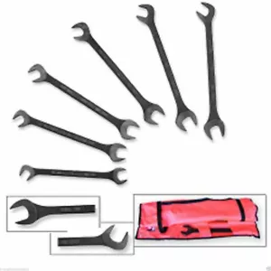 6pc Black Oxide Jumbo Angle Wrench Set, SAE - Picture 1 of 1
