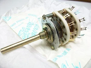 CENTRALAB CRL#  2513 11 POSITION CERAMIC ROTARY SWITCH  5930-00-249-2933 - Picture 1 of 5