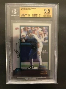 1998 Bowman Chrome #71 David Ortiz RC BGS 9.5 GEM MINT - Picture 1 of 2