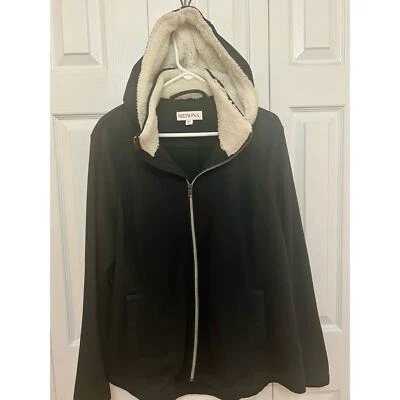 Chaqueta sudadera con capucha Sherpa Merona con cordones XXL para mujer Foto 1 de 4