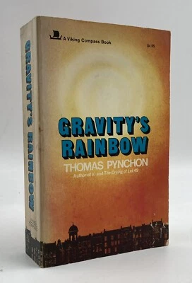 Gravity’s Rainbow First Edition Printing Softcover 1973 Viking - Image 1 of 4