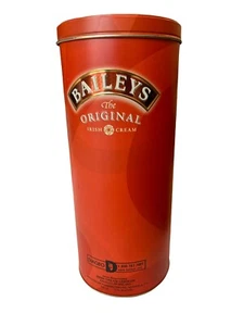 Baileys The Original Irish Cream Round Tin Can Container Ireland Same day ship ! - Picture 1 of 5