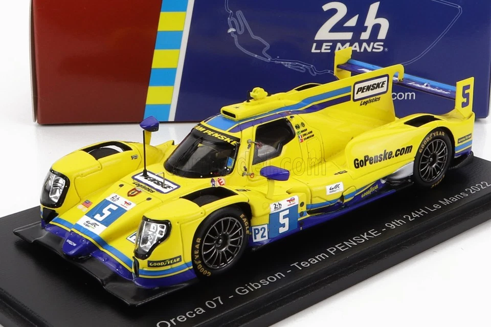 1 43 SPARK Oreca Gibson 07 Gk428 #5 24H Le Mans 2022 Cameron Collard S8617